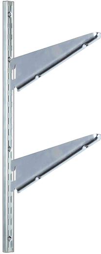 10,0 PZ Di REGGIMENSOLA 3 GANCI 2770 ZINCATO 40 CM