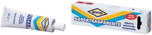 12,0 PZ Di BOSTIK SUPER TRASPARENTE  50 G