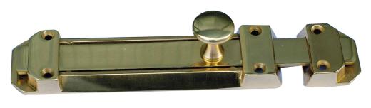 6,0 BL Di BL CATENACCIO ORIZZONTALE OTTONE LUCIDO 150 MM