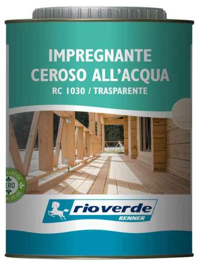 6,0 PZ Di RIOVERDE RC 1030 IMPREGNANTE CEROSO 0,750 L TRASP.
