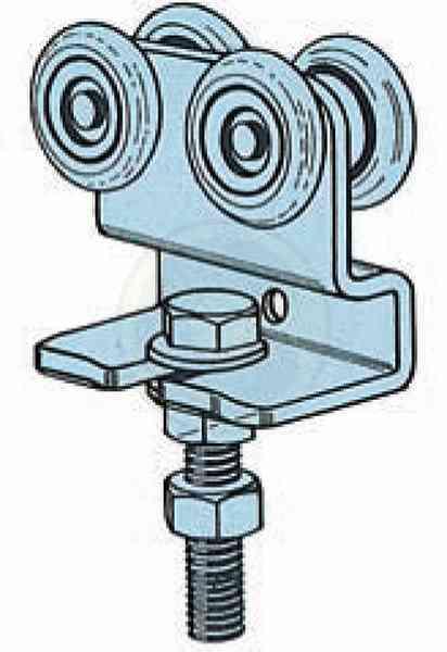 5,0 BS Di BS OMGE 1223 CARRELLO A 4 RUOTE 2 PZ