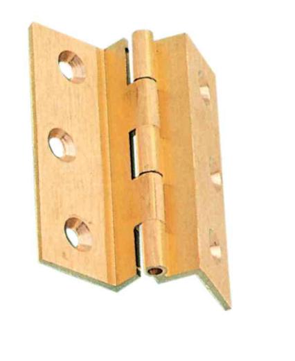6,0 BL Di BL CERNIERA FRESATA CON COLLO OTT BRO 60X50 2 PZ