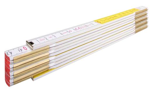 10,0 PZ Di DOPPIO METRO STABILA 617 W 10 ASTE 3 MM BIAN GIAL