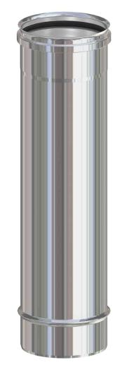 10,0 PZ Di TUBO INOX AISI 304 H  50 CM PER PELLET D  8 CM