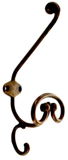 6,0 BL Di BL APPENDIABITI ANTICATO 43005 75X205 MM OTTONE*