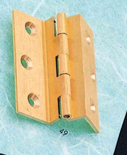 6,0 BL Di BL CERNIERA FRESATA CON COLLO OTT SAT 60X50  2 PZ