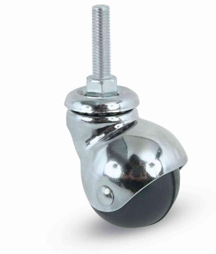 4,0 BL Di BL RUOTA MOBILE D 30 MM A CUFFIA 165/B PERNO 2 PZ