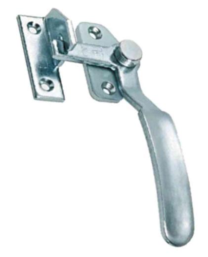 6,0 PL Di PL MANIGLIA A BLOCCO 280 ZINCATA DX