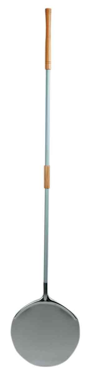 5,0 PZ Di PALA PER PIZZA ALLUMINIO D 40 CM C/MANICO 164 CM