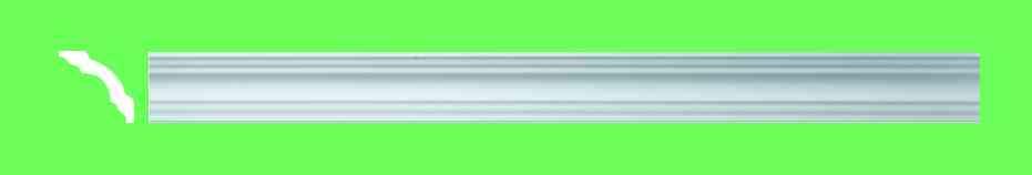 10,0 PZ Di CORNICE POLISTIRENE CM.200 ART. I 750 (A50)