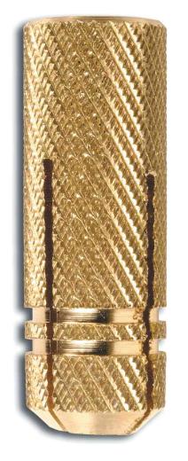100,0 PZ Di TASSELLO OTTONE M12X38 MM