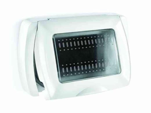 1,0 PZ Di PLACCA LIFE X ESTERNO IP55 BIANCA 3P.