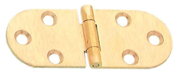 6,0 BL Di BL CERNIERA A BISCOTTO S/FERMO OTTONE 2 PZ