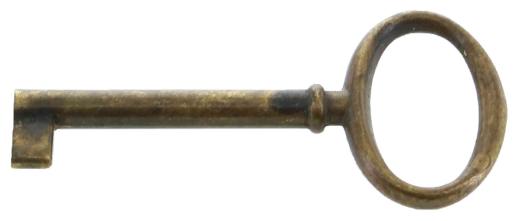 6,0 BL Di BL CHIAVE PER MOBILI 33706 MM OTTONE ANTICATO