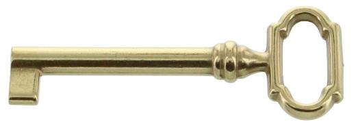 6,0 BL Di BL CHIAVE PER MOBILI 33727 OTTONE LUCIDO 2 PZ