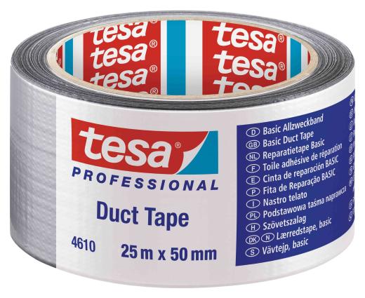 6,0 RT Di NASTRO AMERICANO TESA BASIC GRIGIO 50MMX25M
