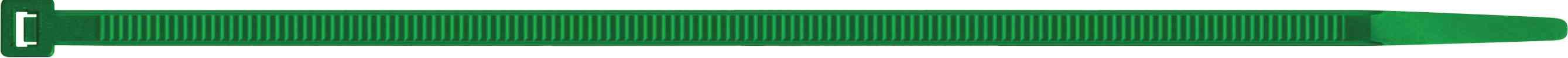 1,0 CF Di FASCETTA CABLAGGIO VERDE NYLON 3,5X140 MM 100 PZ*