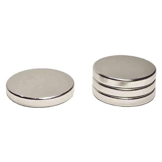 6,0 BL Di BL BOTTONE MAGNETICO S/FORO D 20X3 MM 2 PZ