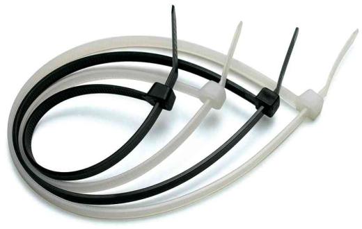 10,0 CF Di FASCETTA CABLAGGIO NERA 3,5X300 MM  100 PZ