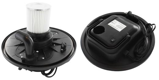 1,0 PZ Di TESTA COMPLETA BIDONE ASPIRACENERE FUOCOVIVO 20 L