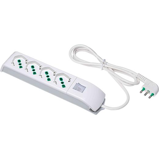 1,0 PZ Di FME ART.410100 MULTIPRESA FIDO 4P BIP/SC + INT