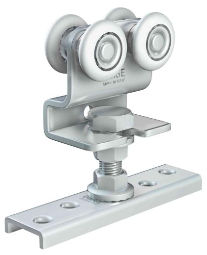 10,0 PZ Di OMGE 1223 CARRELLO A 4 RUOTE D 24 MM PORT 35 KG*
