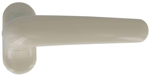 1,0 CP Di MANIGLIA PER INFISSI ALLUMINIO BIANCO PERLA RAL101