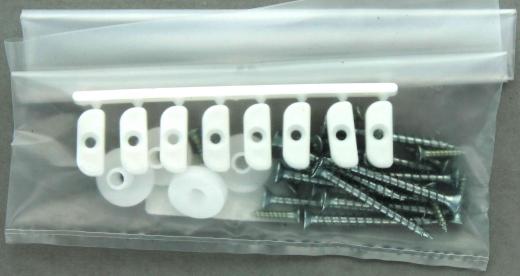 1,0 PZ Di BLISTER ACCESSORI PORTA MAYA BIANCO
