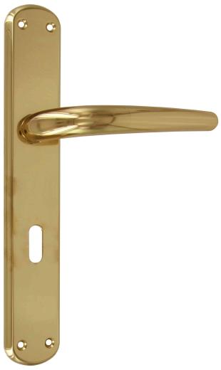 4,0 BL Di BL MANIGLIA TORINO Q 8/70 ORO LUCIDO V