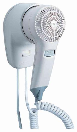 1,0 PZ Di ASCIUGACAPELLI 1200W VIENTO1 CON SUPPORTO A MURO
