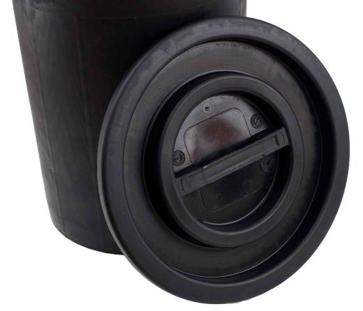 1,0 PZ Di COPERCHIO PER PATTUMIERA  50 L GARDEN