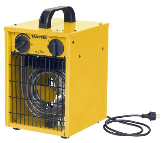 1,0 PZ Di GENERATORE ARIA CALDA ELETTRICO B2 EPB 2,0 KW