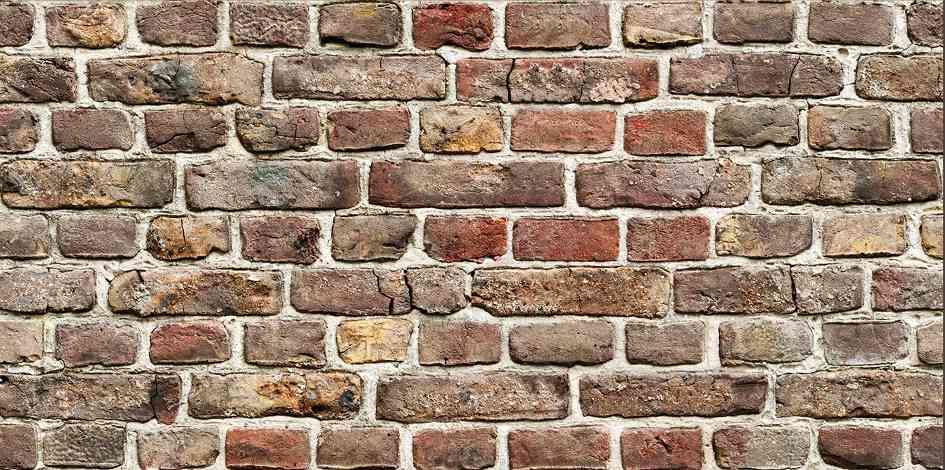 15,0 PZ Di PANNELLO DECORATIVO 50X100 CM DIS. BRICK