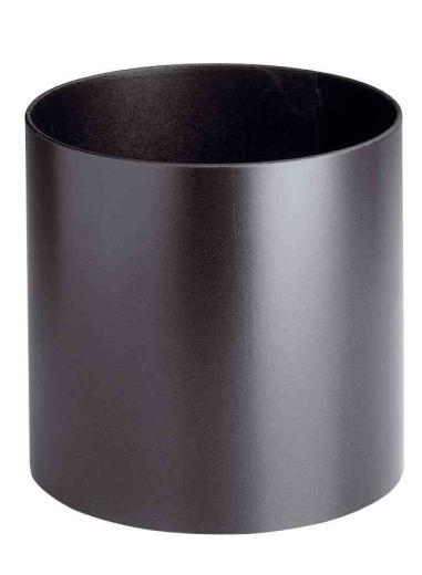 1,0 PZ Di RACCORDO PLUS PORCEL ATTACCO FF D 12 CM NERO