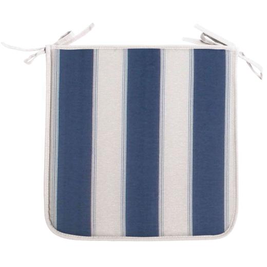 4,0 PZ Di CUSCINO PANAREA CM.39X39X2  RIGATO BLU