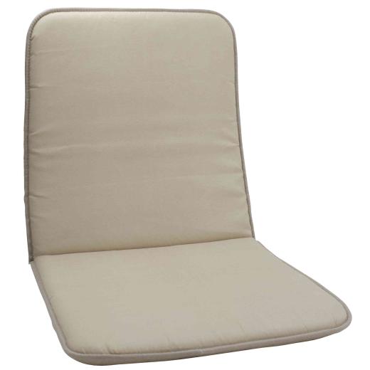 8,0 PZ Di CUSCINO SCHIENALE BASSO DOUBLE BEIGE