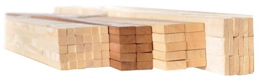 3,0 PZ Di LISTELLO ABETE 45X95XH2000 MM