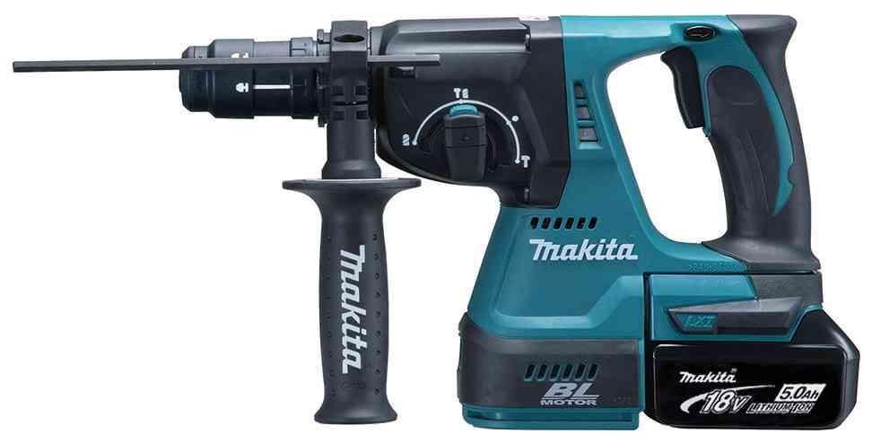 1,0 PZ Di MAKITA TASSELATORE 18VP-5AH DHR243RTJ CON 2 BATT