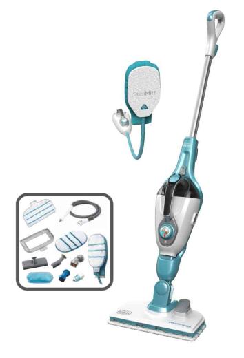 1,0 PZ Di LAVAPAVIMENTI A VAPORE B+D FSMH1321JSM C/GUANTO