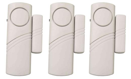 1,0 CF Di ALLARME PORTE/FINESTRE KIT DA 3 PEZZI