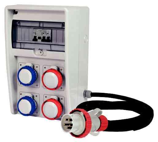 1,0 PZ Di FME ART.74.321 QUADRO 2P-CE-220V+2P-380V