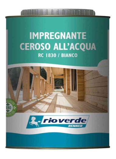 6,0 PZ Di RIOVERDE RC 1830 IMPREGNANTE CEROSO 0,750 BIANCO