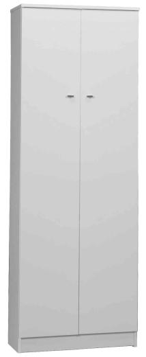 1,0 PZ Di MOBILE 2 ANTE 62X34XH183 BIANCO LACC. 168TL