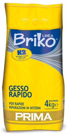 4,0 PZ Di LINEA BRIKO GESSO RAPIDO DA  4 KG