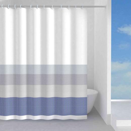 1,0 PZ Di GEDY TENDA DOCCIA POLIES. JEANS 1307 120X200