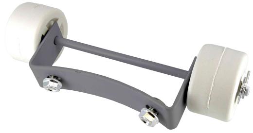 1,0 CF Di SET RUOTE PER STUFA PATIO GRIGIA HSS-A-PC