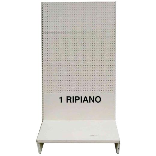 1,0 PZ Di SCAFFALE A PARETE 100X40X205H PANNA
