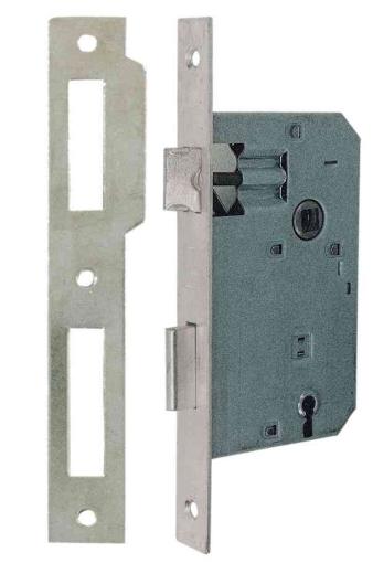 6,0 BL Di BL PATENT SERRATURA Q.8/70 NICKEL DA 50