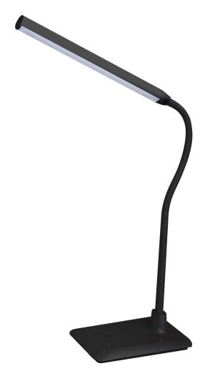 1,0 PZ Di LAMPADA DA SCRITTOIO LED 6W SLIM NERO