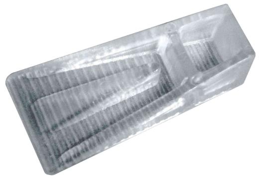 6,0 BL Di BL FERMAPORTA IN GOMMA ANTISCIVOLO CRISTAL 4 PZ*